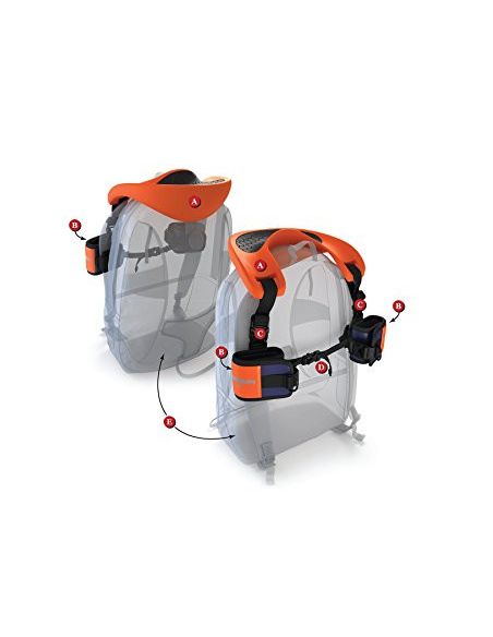 Saddlebaby Uni - model for wearing a child with a backpack buy in online store Saddlebaby Uni - model for wearing a child with a backpack buy in online store