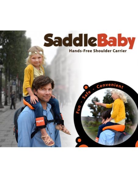 Saddlebaby Uni - model for wearing a child with a backpack buy in online store Saddlebaby Uni - model for wearing a child with a backpack buy in online store