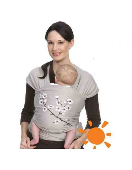 GourdBaby - knitted, stretching sling scarf 100% cotton flowers buy in online store GourdBaby - knitted, stretching sling scarf 100% cotton flowers buy in online store