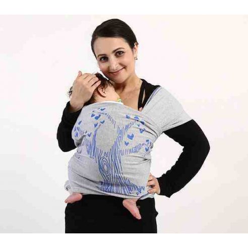 Gourdbaby - knitted, stretching sling scarf 100% cotton tree buy in online store