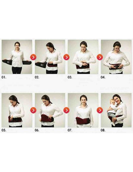 Children carrying - Hipsit with the back of Jerry Baby buy in online store