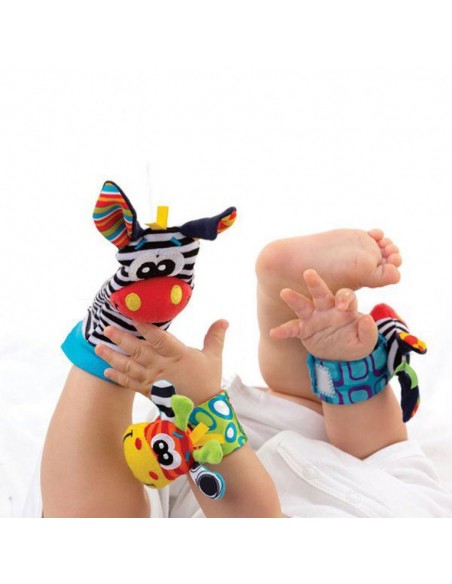 Educational rattles on the legs of the company Sozzy buy in online store