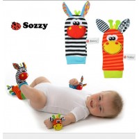 Educational rattles on the legs of the company Sozzy buy in online store