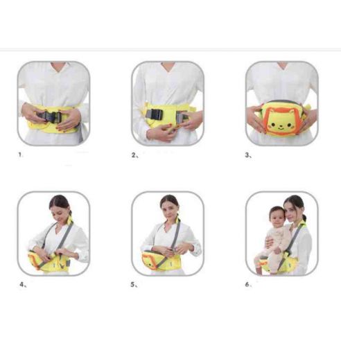 Hipsite No Back With Supporting Strap - Green Frog buy in online store