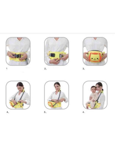 Hipsite No Back With Supporting Strap - Green Frog buy in online store