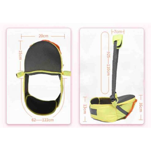 Hipsite No Back With Supporting Strap - Green Frog buy in online store