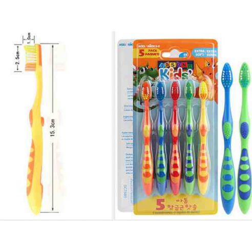 Baby Toothbrushes Caterpillar - 5pcs Packaging buy in online store