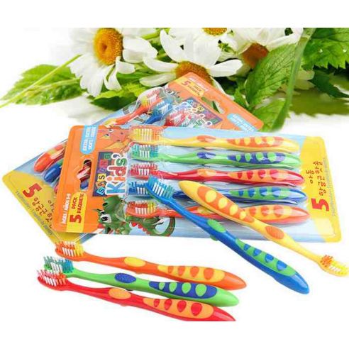 Baby Toothbrushes Caterpillar - 5pcs Packaging buy in online store