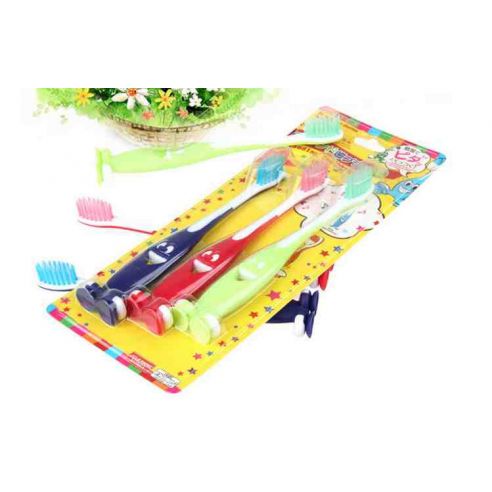 Baby toothbrushes on suckers - 3pcs in pack buy in online store