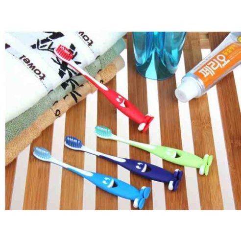 Baby toothbrushes on suckers - 3pcs in pack buy in online store