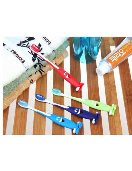 Baby toothbrushes on suckers - 3pcs in pack buy in online store Baby toothbrushes on suckers - 3pcs in pack buy in online store