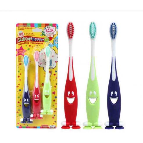 Baby toothbrushes on suckers - 3pcs in pack buy in online store