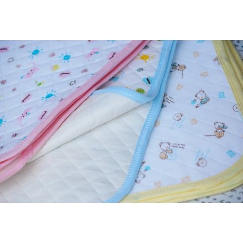 Diaperwood waterproof cotton colored with a layer 50x70cm buy in online store