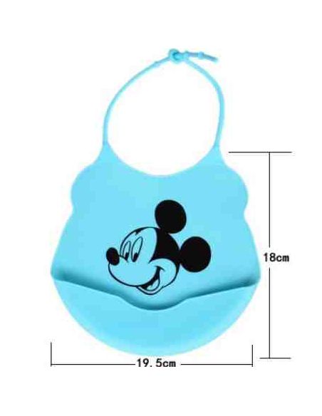 Silicon Bib Silicone Soft Silicone Disney buy in online store
