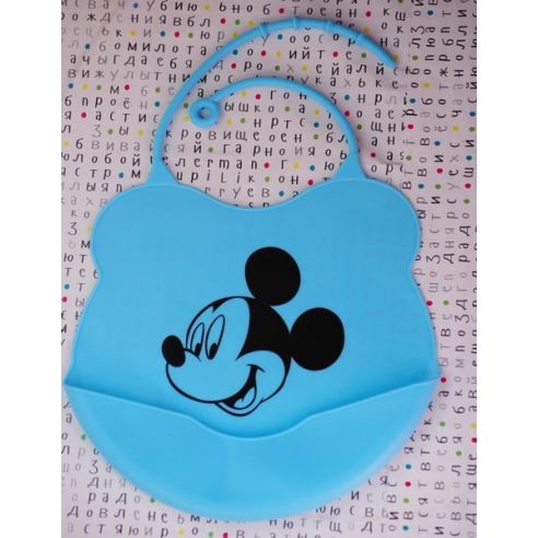 Silicon Bib Silicone Soft Silicone Disney buy in online store