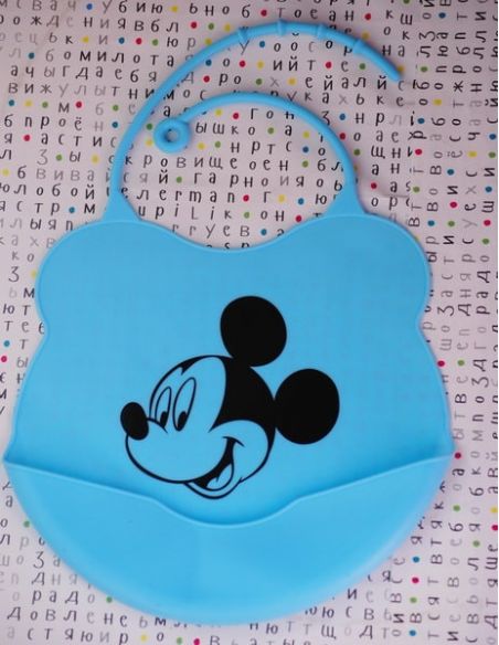 Silicon Bib Silicone Soft Silicone Disney buy in online store