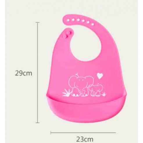 Silicon Bib Silicone Soft Silicone Pattern buy in online store