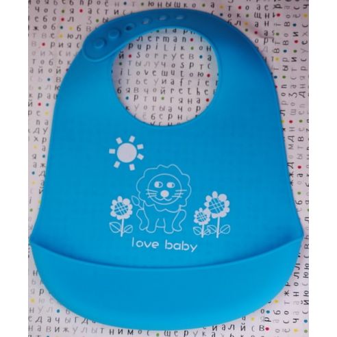 Silicon Bib Silicone Soft Silicone Pattern buy in online store