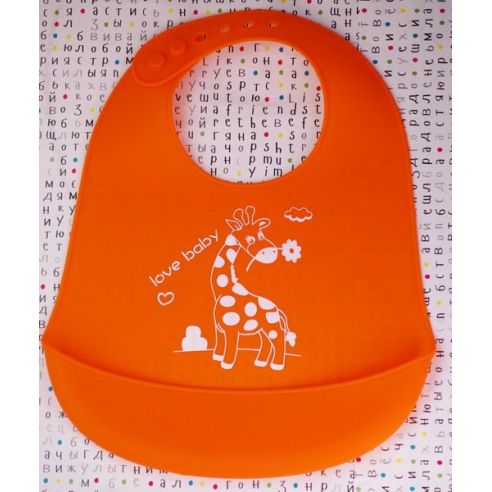 Silicon Bib Silicone Soft Silicone Pattern buy in online store
