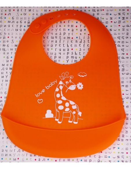 Silicon Bib Silicone Soft Silicone Pattern buy in online store