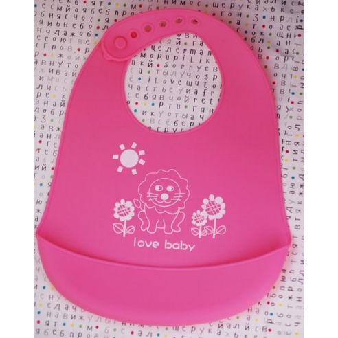 Silicon Bib Silicone Soft Silicone Pattern buy in online store