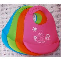 Silicon Bib Silicone Soft Silicone Pattern buy in online store