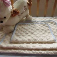 Waterproof cotton diaper with layers - size 50 * 70cm buy in online store