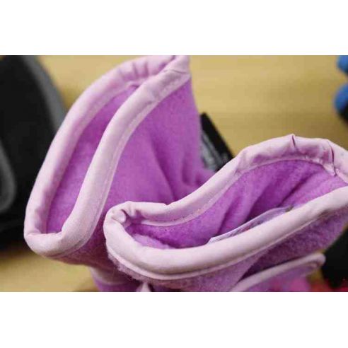 Picks from fleece on Velcro with polar insulation Thinsulate Lilac 7-10 years buy in online store