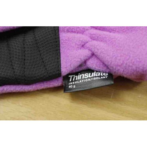 Picks from fleece on Velcro with polar insulation Thinsulate Lilac 7-10 years buy in online store