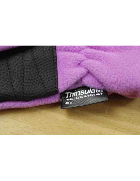 Picks from fleece on Velcro with polar insulation Thinsulate Lilac 7-10 years buy in online store