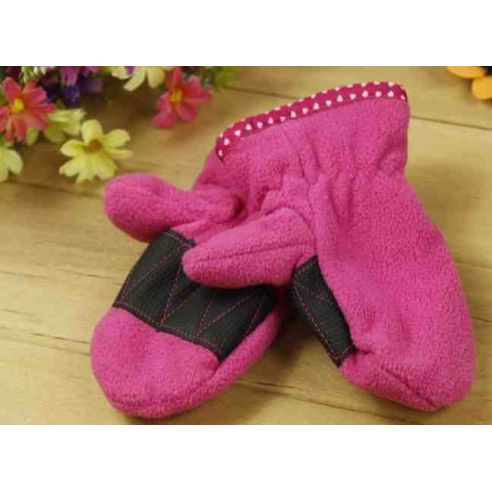 Mittens from Flis Thinsulate with Polar Insulation Pink 2-3 years buy in online store