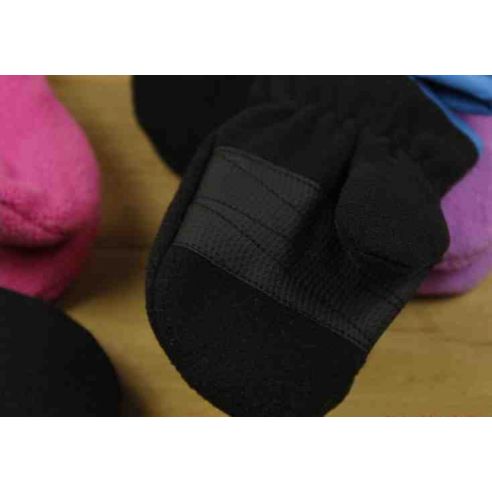 Road mittens Thinsulate with polar insulation black 2-3 years buy in online store