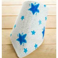 Whirl, bib, araphak on button - stars blue buy in online store