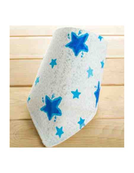 Whirl, bib, araphak on button - stars blue buy in online store Whirl, bib, araphak on button - stars blue buy in online store