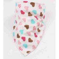 Whirl, bib, araphak on the button - pink hearts buy in online store