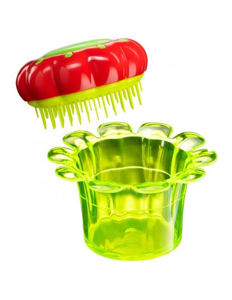Children's Comb TT Flower - Yellow-Green buy in online store
