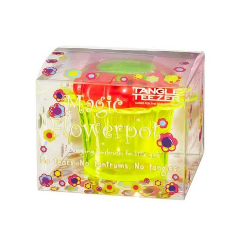 Children's Comb TT Flower - Yellow-Green buy in online store