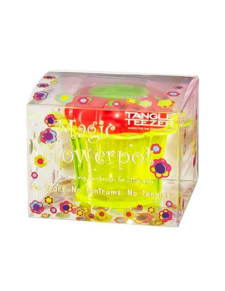 Children's Comb TT Flower - Yellow-Green buy in online store