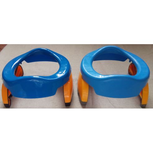 Road folding pot plastic pink and toilet seat 2 in 1 buy in online store