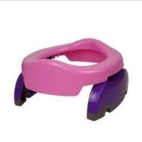 Road folding pot plastic pink and toilet seat 2 in 1 buy in online store
