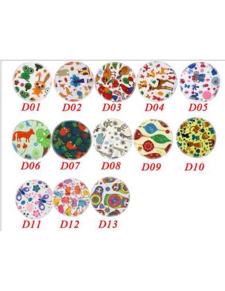 Reusable waterproof breast pads from bamboo colored buy in online store