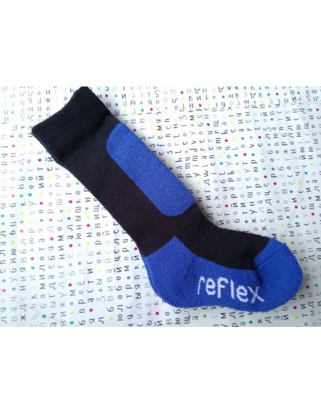 Reflex socks with a terry sole 19-22 blue buy in online store