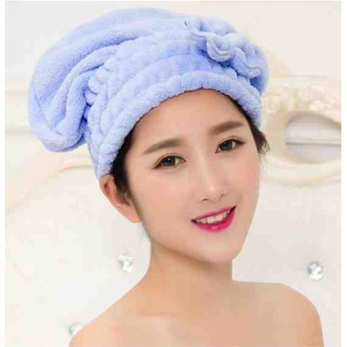 Towel-hat for drying hair of dense microfiber buy in online store