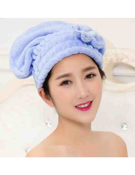 Towel-hat for drying hair of dense microfiber buy in online store