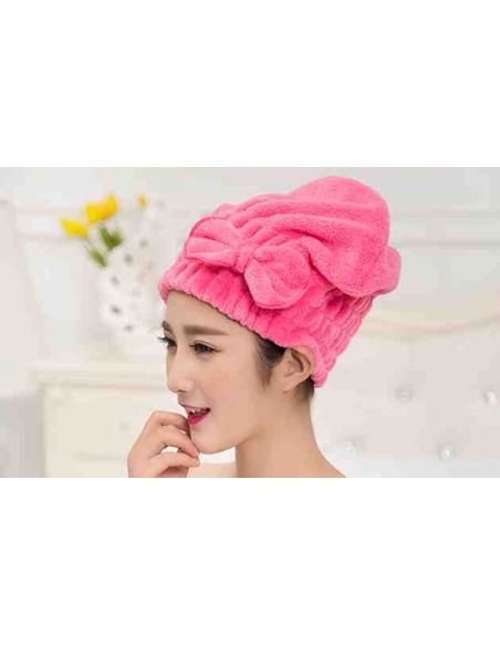 Towel-hat for drying hair of dense microfiber buy in online store