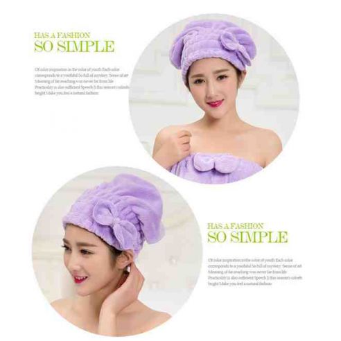 Towel-hat for drying hair of dense microfiber buy in online store