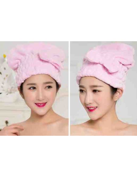 Towel-hat for drying hair of dense microfiber buy in online store