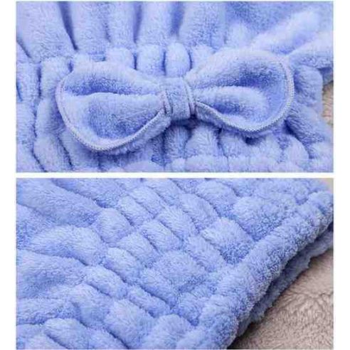 Towel-hat for drying hair of dense microfiber buy in online store
