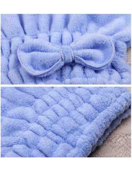 Towel-hat for drying hair of dense microfiber buy in online store