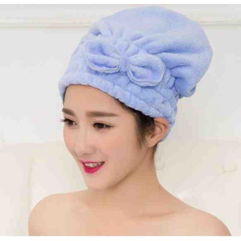 Towel-hat for drying hair of dense microfiber buy in online store